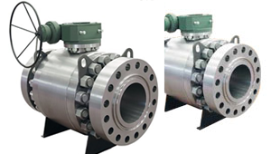 Stainless Steel Trunnion Mounted Ball Valves Suppliers stockists Manufacturers Exporters in Mumbai Maharashtra India